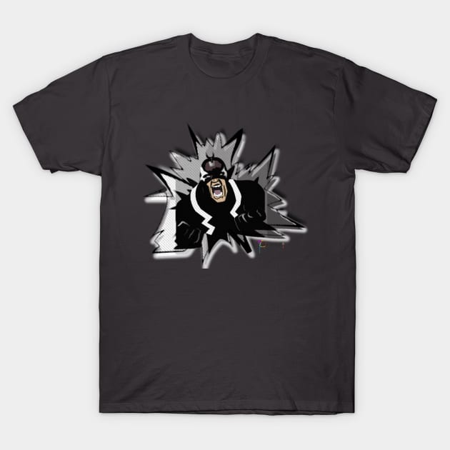 Black Bolt T-Shirt by G9Design